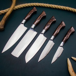 Venta al por mayor personalizado de alta calidad OEM ODM servicio superventas multifuncional de acero inoxidable de cocina conjunto de cuchillos de Chef conjunto de cuchillos - Product Image 3