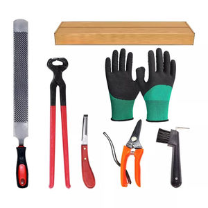 Kit d'outils de maréchal-ferrant, kit d'instruments de 7 pièces avec portefeuille en cuir Cheval, vente en gros - Product Image 6