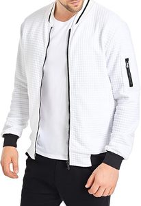 Chaqueta Universitaria de Béisbol Personalizada de Alta Calidad para Hombre, Chaqueta de Moda Escolar con Bordado Personalizado, Chaqueta Texturizada con Letras Bordadas - Product Image 2