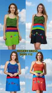 Robe de bonneterie de Style bohème pour femmes sans manches souffle élégant à la mode bonneterie dentelle bouton cristal fermetures à glissière motif gland - Product Image 6