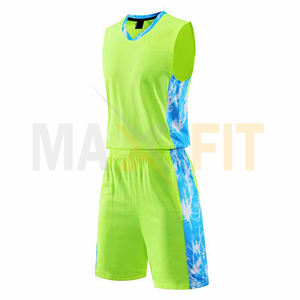 Buena calidad 2025 uniformes juveniles personalizados de alta calidad uniformes de baloncesto baratos al por mayor por MAXFIT ENTERPRISES - Product Image 3