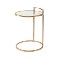 Table basse moderne en bois de noyer en forme de C, fabriquée à la main, accessoires de décoration pour la maison, meubles de luxe, salon, hôtel