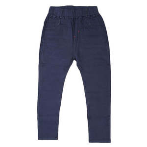 Pantalon en coton pour garçons - Bleu marine - Marine/bleu - Product Image 1