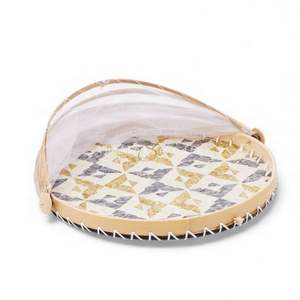 <b>Round</b> Mother of Pearl Food <b>Cover</b> Natural Shell Handmade For Food Protection <b>Table</b> Serving And Decorative Display From Vietnam - Product Image 6