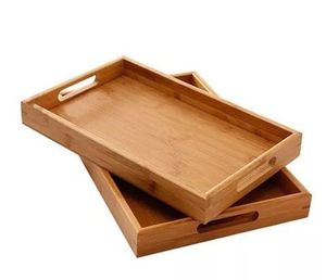 Wholesale High Quality Designer Wooden <b>Tray</b> <b>with</b> <b>Handle</b> Top Selling Eco-Friendly Serving <b>Tray</b> Customized Square Shape Packaging - Product Image 5