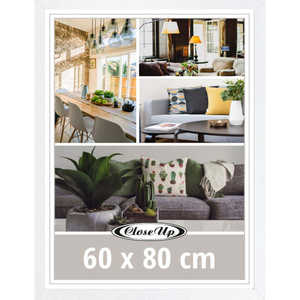 Marco de Madera Blanco para Decoración, 60 x 80 cm, Cuadrado, para Colgar Fotos, Tamaño A4, Tipo Metal de Hierro de Alta Demanda - Product Image 5