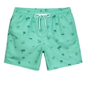 <b>Mens</b> Printed <b>Swim</b> <b>Shorts</b> Quick Dry Mid Waist Drawstring Casual Summer Beachwear Lightweight Outdoor Vacation XL - Product Image 3