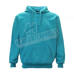 Sweat à capuche pour homme de haute qualité, impression personnalisée du logo, fermeture éclair brodée, hiver, uni, séchage rapide, 100% coton - Product Image 1