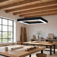 Luminaire suspendu de bureau à LED avec options de couleur personnalisées