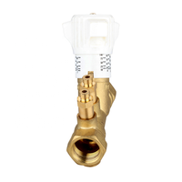 Huibo Valve 3/4 pouces PN25 Vannes d'équilibrage Vanne de débitmètre à double régulation pour chauffage par le sol