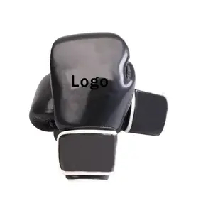 Guantes de boxeo personalizados de calidad superior Guantes de boxeo MMA Guantes de boxeo de entrenamiento profesional de cuero PU en precio al por mayor 2025 - Product Image 6
