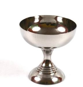 Tasses et bols de service à la crème glacée en acier inoxydable Meilleures ventes Bol à crème glacée en métal Acier inoxydable argenté - Product Image 3