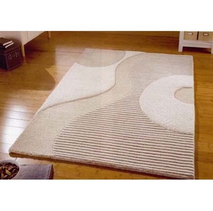 Alfombra de área de Color sólido hecha a máquina con forma moderna, pila de felpa antideslizante de lana 100% para dormitorio, Vestíbulo de Hotel, dormitorio infantil - Product Image 2