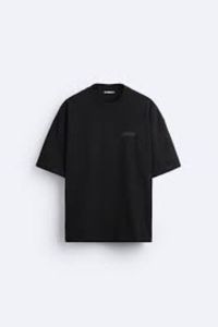 เสื้อยืดคอกลมแขนสั้นสำหรับผู้ชายเสื้อยืดผ้าฝ้ายพิมพ์โลโก้ออกแบบได้ตามต้องการ - Product Image 5