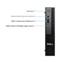 Nouvel ordinateur de bureau professionnel Dell QCM1250, PC haute performance, ordinateur de bureau fiable pour le traitement des données QCM1250