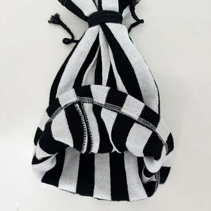 Gorro de Invierno Cómodo para Hombre, Diseño Jacquard de Color, Logotipo Personalizado, Gorro de Algodón 100% para Adultos Unisex - Product Image 5