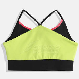 Sujetador Deportivo para Gimnasio, Nueva Colección 2025, Alta Sujeción, Transpirable, Spandex/Nylon, Logotipo Frontal Personalizado, Color Personalizado para Mujer, Venta en Línea - Product Image 2