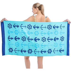 Factory Wholesale Custom Multi Colors <b>Sports</b> Cold <b>Towel</b> Keep Pooling Snap Beach <b>Towel</b> - Product Image 2