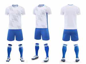Custom Sublimation 100% <b>Polyester</b> Soccer Uniform Set with Stretch Quick Dry Breathable Short Sleeve Jersey Shirt Training - Product Image 4