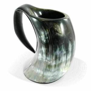 Newly Designed Inspired Viking Horn Stein <b>Mug</b> Customized Color & Logo 24hrs Hot/Cold Hand-made Indian Origin - Product Image 5