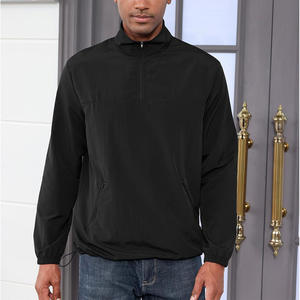 Chaqueta cortavientos de golf transpirable e impermeable para hombre, diseño personalizado OEM con logotipo de marca, etiqueta privada disponible - Product Image 2