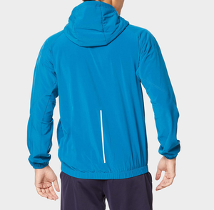 Hombres venta al por mayor de alta calidad al aire libre prendas de vestir a prueba de viento personalizado reflectante cortavientos chaqueta de bombardero de fabricación - Product Image 2