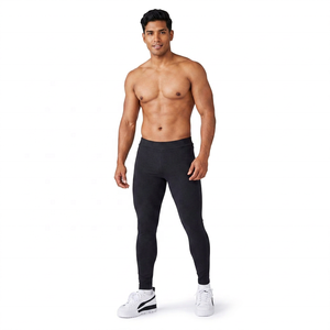 Leggings de yoga pour femmes, taille mi-haute, longueur intégrale, imprimé lettres, noir, élasthanne/nylon, séchage rapide, respirant, écologique - Product Image 3