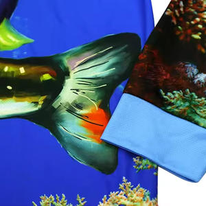 Camisas de pesca de poliéster sublimadas personalizadas, fabricante de ropa de pesca, camisas de pesca de manga larga con botones de poliéster y LICRA - Product Image 4