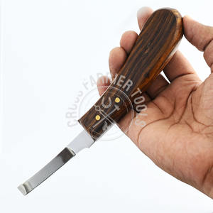 Herramientas de Ferrier versátiles, equipo de herraje, hoja estrecha, cuchillo para pezuñas, cuidado de pezuñas, recorte de pezuñas de caballo, suministro veterinario no infectado - Product Image 6