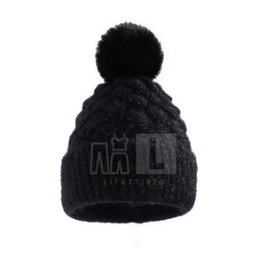 Nueva llegada Tejer Gorros Sombreros 100% Lana Hecho Tejer Gorros Sombreros Jacquard Gorros Sombreros - Product Image 2