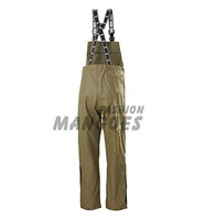 MANGOES FASHION Salopette Imperméable de Haute Qualité, Robuste et Protectrice, Unisexe, Réglable, en Cuir Véritable, Couleur Personnalisable