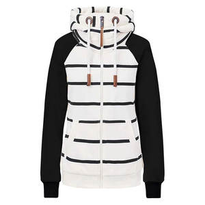 Survêtement de haute qualité poids lourd éponge polaire sweats à capuche logo personnalisé pull femmes 400 gsm sweat à capuche fabriqué au Pakistan - Product Image 5