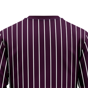 High-Quality 100% Premium Cotton Casual Crewneck Sweatshirts Men Clothing, New <b>Striped</b> Design with Custom Embossed Logo - Product Image 5
