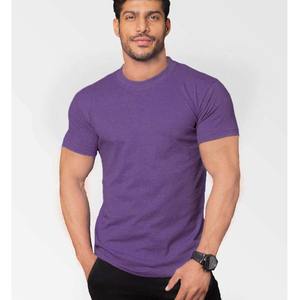 T-shirt en coton épais pour hommes, LOGO personnalisé de haute qualité, t-shirt à manches courtes de couleur verte pour musculation et musculation - Product Image 4