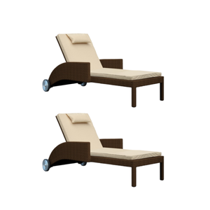 Wholesale Price Outdoor Furniture Garden <b>Sun</b> <b>Lounger</b> Solid Wood for Hotel Cottage And Villa Direct Factory - Product Image 4