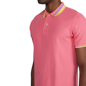 Camisetas Polo para hombre 100% algodón suave transpirable y de moda diseño personalizado estampado al por mayor precio de fábrica de alta calidad - Product Image 1