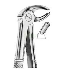 Kit chirurgical manuel, pinces d'extraction, modèle anglais # 1021 Figure # Molaire inférieure droite n°23 pour usage hospitalier - Product Image 1