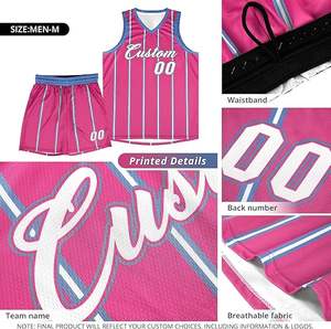 2025 último diseño uniforme de baloncesto logotipo personalizado impreso color sólido uniforme de baloncesto para hombres - Product Image 6