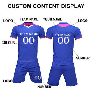 Uniforme de Fútbol Personalizado, Impresión Digital de Alta Densidad, Transpirable, Ligero, Absorbente de Humedad, Suave y Elástico, OEM/ODM - Product Image 6
