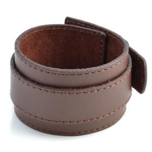 Alta Calidad Diseños de Lujo Impreso Natural Negro Twist Pulsera de Cuero Accesorios de Moda Mayorista a Precio - Product Image 4