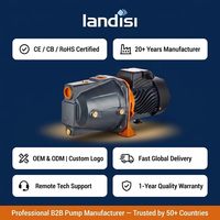 Pompe surpresseur multi-étages électrique auto-amorçante haute pression JET-10M 1,5 CV avec moteur monophasé pour maisons familiales, eau propre PP