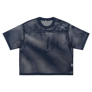 Camisetas de Fútbol Americanas Vintage Personalizadas, Estilo Francés, Tejido de Malla, Talla Grande - Product Image 2