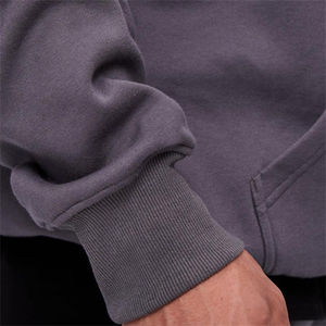 Sudadera con capucha de algodón orgánico de alta calidad Unisex sudaderas con capucha personalizadas serigrafía peso pesado Boxy cómodo hombres Sudadera con capucha - Product Image 4