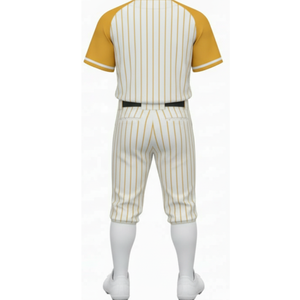 High Demand <b>Baseball</b> Uniform <b>Set</b> Unisex Solid V-neck <b>Baseball</b> Jersey Pants Breathable Quick Dry Polyester Team Sportswear - Product Image 3