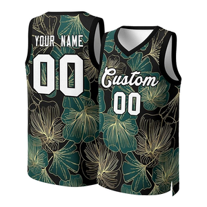 Ropa de equipo de secado rápido de tela de malla transpirable impresa por sublimación personalizada para hombres para clubes y escuelas, camiseta de baloncesto - Product Image 4