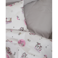 Ensemble de housse de couette pour bébé en coton imprimé 100% OEM - Literie respirante pour lit bébé, housse de couette, fournisseur d'usine Denizli Turquie