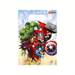 Bolsas de Regalo de Plástico de los Vengadores, 6 Piezas, Artículos de Celebración, 2 Bolsas - Product Image 2