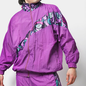 Ensemble de survêtements imperméables personnalisés Ensemble de vestes et pantalons coupe-vent avec logo personnalisé - Product Image 2