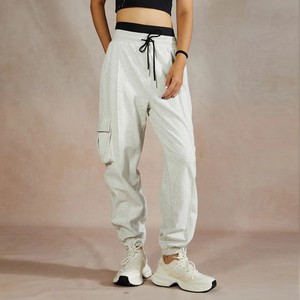 Pantalons de survêtement 100% coton pour femmes New Gym Fitness Workout Track Joggers avec Logo personnalisé Respirant pour les Sports d'hiver - Product Image 1
