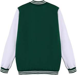 Custom Men Wool Warm Varsity Jackets Wholesale Baseball Varsity Men Custom Satin Letterman OEM Services Jacket Breathable - Product Image 2